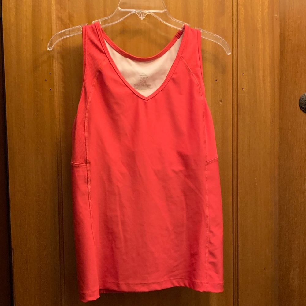 Pink workout shirt